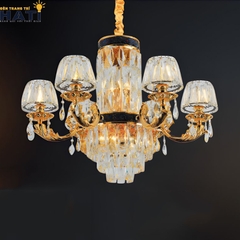 Đèn chùm cổ điển Caring 6 bóng