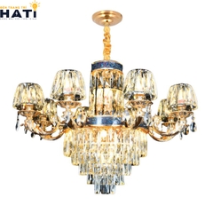 Đèn chùm cổ điển Organi 8 bóng