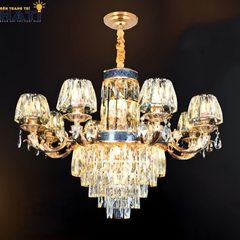 Đèn chùm cổ điển Organi 8 bóng