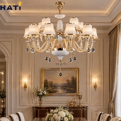 Đèn chùm cổ điển Everys 15 bóng