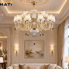Đèn chùm cổ điển Everys 15 bóng