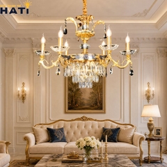 Đèn chùm cổ điển Lligent 6 bóng
