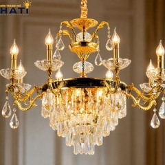Đèn chùm cổ điển Lligent 8 bóng