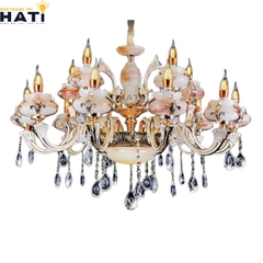 Đèn chùm cổ điển Maxillo 15 bóng tổng quan