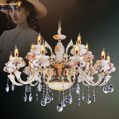 Đèn chùm cổ điển Maxillo 15 bóng