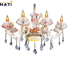 Đèn chùm cổ điển Maxillo 8 bóng tổng quan