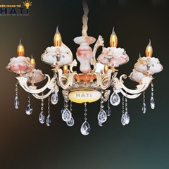 Đèn chùm cổ điển Maxillo 8 bóng