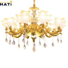 Đèn chùm cổ điển Maya 15 bóng