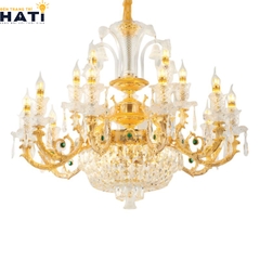 Đèn chùm cổ điển Neat 10+5 bóng