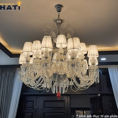 Đèn chùm pha lê Madi 20 bóng