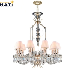 Đèn chùm pha lê Slony 10 bóng tổng quan