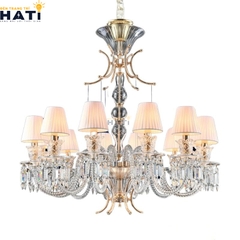 Đèn chùm pha lê Slony 12 bóng tổng quan