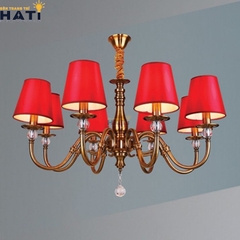 Đèn chùm Avalan lắp đặt trong phòng khách
