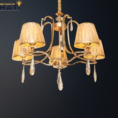 Đèn chùm tân cổ điển Brezy 5 bóng