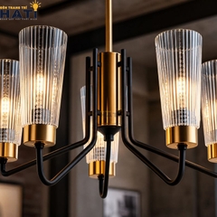 Đèn chùm tân cổ điển Eamy 5 bóng