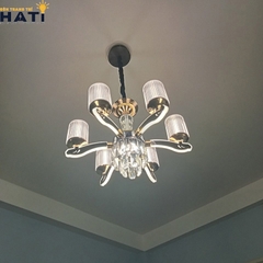 Đèn chùm tân cổ điển Elba 6 bóng-1-hati
