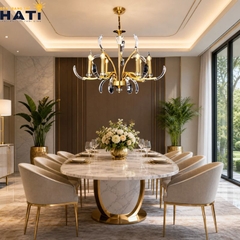 Đèn chùm tân cổ điển Emotion 6 bóng