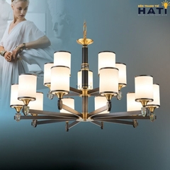 Đèn chùm Germi 15 bóng sử dụng bóng LED E27