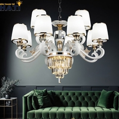 Kích thước 800mm của đèn chùm Lizza