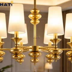 Đèn chùm tân cổ điển Organi 6 bóng