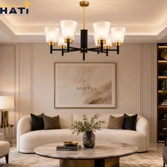 Đèn chùm tân cổ điển Sensi 6 bóng