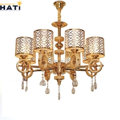 Đèn chùm tân cổ điển Stilly 8 bóng toàn cảnh