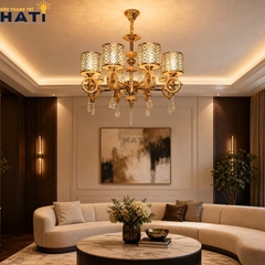 Đèn chùm tân cổ điển Stilly 8 bóng