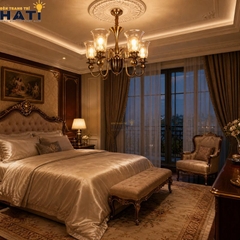 Đèn chùm tân cổ điển Tious 5 bóng