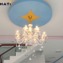 Đèn chùm thủy tinh Benedict - HTC 001A/12