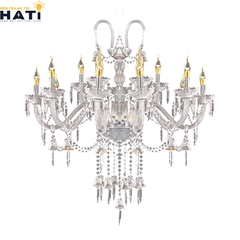 Đèn chùm thủy tinh Danis 12 bóng