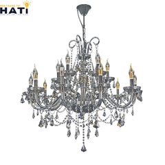 Đèn chùm thủy tinh Lidio 12 bóng