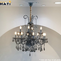 Đèn chùm thủy tinh Lidio 12 bóng