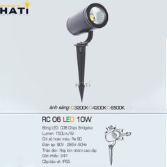 Đèn ghim cỏ Anfaco RC 06 3w - 5w - 7w - 10w