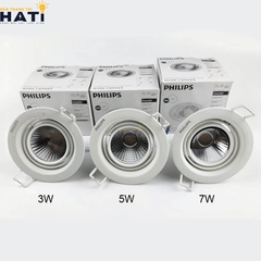 Đèn led âm trần Philips thay đổi góc chiếu Pomeron
