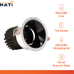 Đèn LED âm trần thông minh xoay góc
