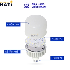 Đèn led búp trụ TLC Eco 10w-15w-20w-30w-40w-50w-80w