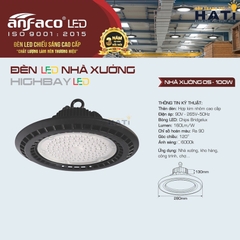 Đèn led nhà xưởng Anfaco 05 100w