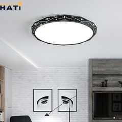 Đèn led ốp trần Asta viền đentrắng