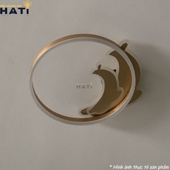 Đèn LED ốp trần cá heo