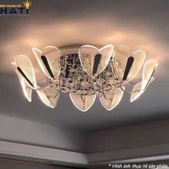 Đèn LED ốp trần Hatsu 10 cánh