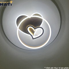Đèn LED ốp trần trái tim