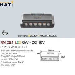 Đèn led ray nổi nam châm siêu mỏng Anfaco RN 021 6w - 12w