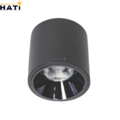Đèn lon Anfaco AFC 640 màu trắng - đen 12w