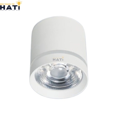 Đèn lon Anfaco AFC 642 màu trắng - đen 7w