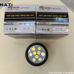 Đèn lon Anfaco AFC 643 mặt trên nhìn từ trên xuống