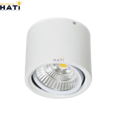Đèn lon Anfaco AFC 647 màu trắng - đen 7w - 12w