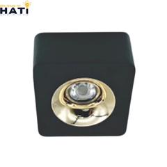 Đèn lon Anfaco AFC 769 màu trắng - đen 12w