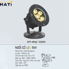 Đèn ngồi cỏ Anfaco 6w - 9w - 12w