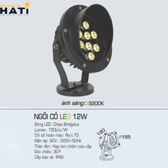 Đèn ngồi cỏ Anfaco 6w - 9w - 12w