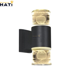 Đèn ống nhòm 2 đầu hoạ tiết trái táo